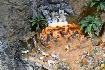  El Belén de José Monzón, fiel a su cita con la Navidad en Telde/Francisco Javier Santana.